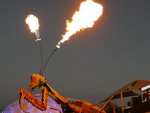 火を噴くカマキリ The Mantis
