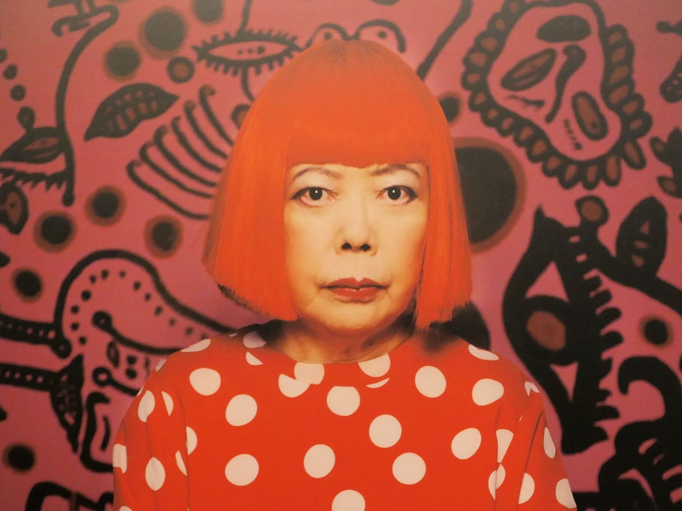 草間彌生 展 作品数わずか2つでも異例の人気 草間彌生 展 作品数わずか2つでも異例の人気
