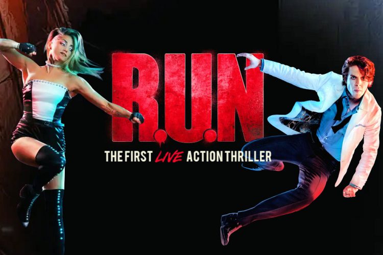 LUXOR ホテルで開催中のシルク・ドゥ・ソレイユの R.U.N