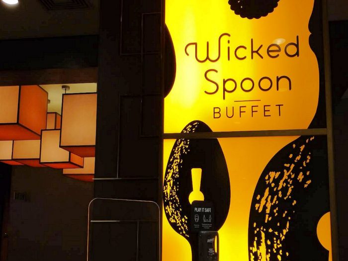 Wicked Spoon Buffet の入口付近の様子