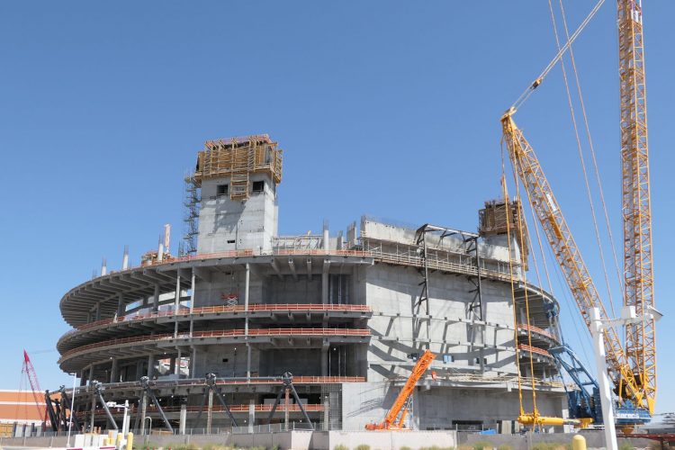 建設続行を決めた、円形マディソン・スクエア・ガーデン Sphere。