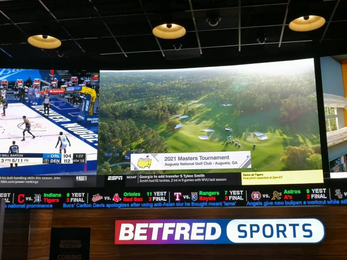 BETFRED 社が運営するヴァージンホテル内のスポーツブック