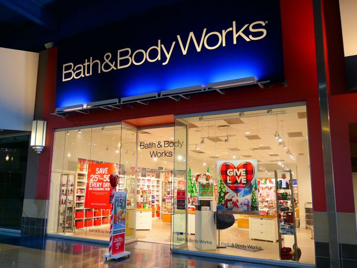 Bath ＆ Body Works：　まだ特に何も決まっていないとのこと。