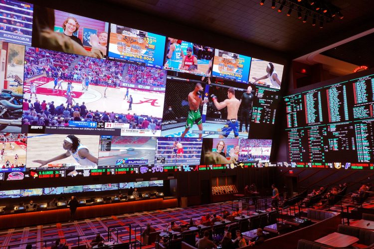 ラスベガスのカジノのスポーツブック。