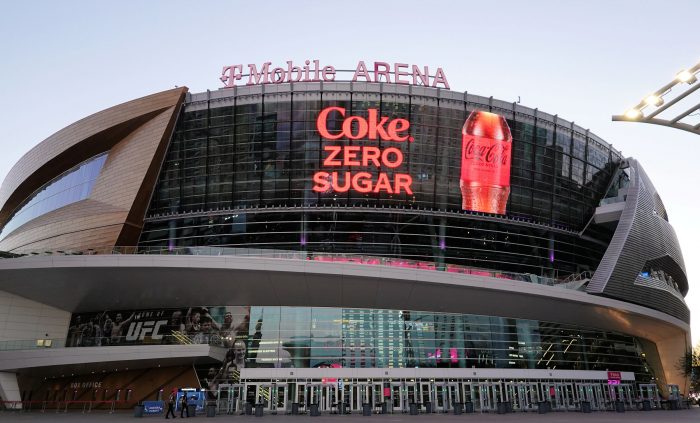 ベガスゴールデンナイツの本拠地「T-Mobile Arena」