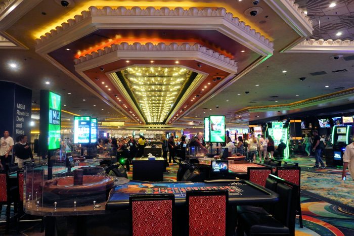 【7】 MGM GRAND ホテルでした。