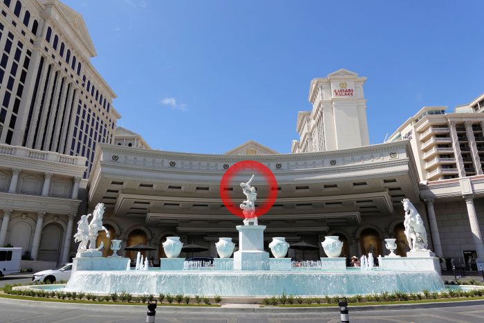 【4】 Caesars Palace でした。